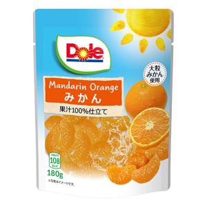 ドール フルーツパウチ みかん 180g×3袋...の詳細画像1