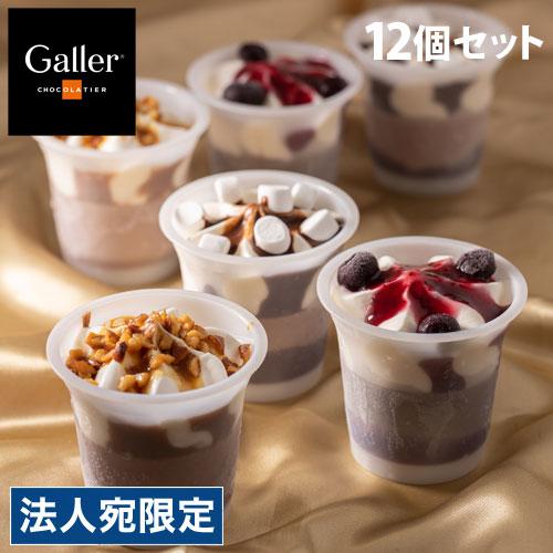 『代引不可』Galler(ガレー) チョコレートアイスパルフェ 12個セット ギフト スイーツ デザ...