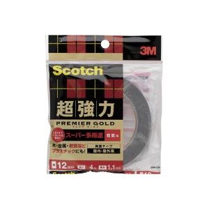 【ゆうパケット対応可】<br>超強力両面テープ　ＰＧ　粗面用　幅１２ｍｍ×４ｍ　スリーエム ジャパン　SPR-12R　｜officeyu