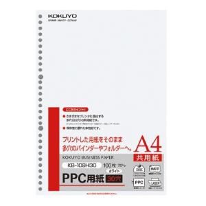 PPC穴あき用紙(共用紙)(多穴) A4 100...の商品画像