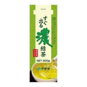 すぐ出る濃い緑茶　２００ｇ　12130　伊藤園  ※軽減税率対象商品｜officeyu