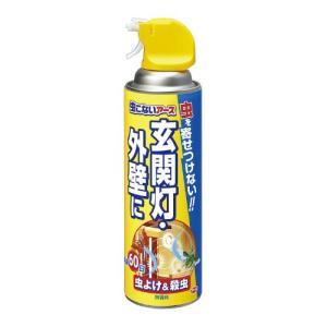 アース玄関灯・外壁にエアゾール　４５０ｍｌ　256911　アース製薬｜officeyu