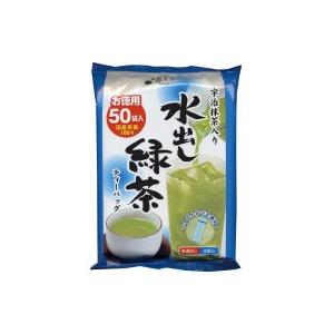 宇治抹茶入り　水出し緑茶ティーバッグ　５０バッグ×　016530　国太楼　　  ※軽減税率対象商品｜officeyu