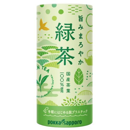 ＃旨みまろやか緑茶　１９５ｇ×３０本　823978　ポッカサッポロ　※軽減税率対象商品