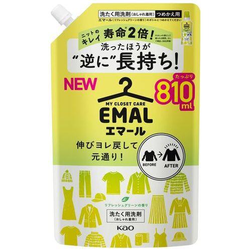 エマール リフレッシュグリーン 詰替810mL　花王