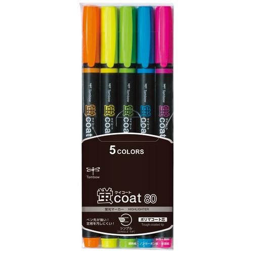蛍コート８０ WA-SC5C 5色セット　トンボ鉛筆