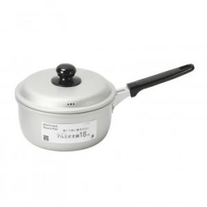 パール金属 セレットクック アルミ片手鍋18cm ガス火専用   HB-6433