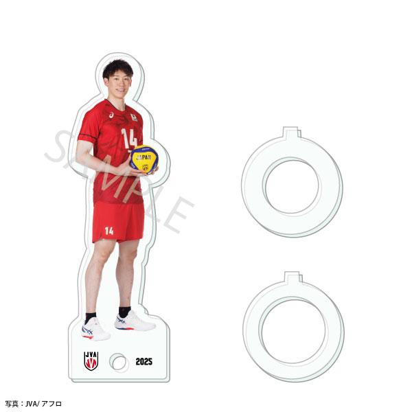 アクリルスタンドリング 2025バレーボール男子日本代表　〈石川祐希 選手〉