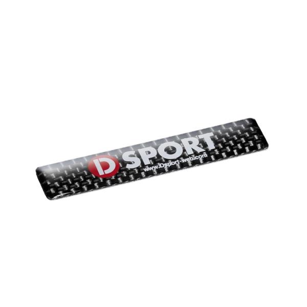 D-SPORT(ディースポーツ) カーボンエンブレム 中 品番：08241-CB
