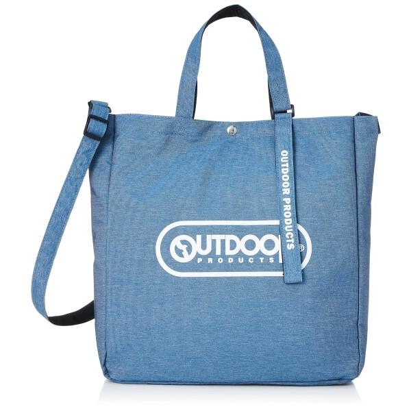 (アウトドアプロダクツ) トートバッグ キャンバス ヘザー エコバッグ 大容量 18リットル インデ