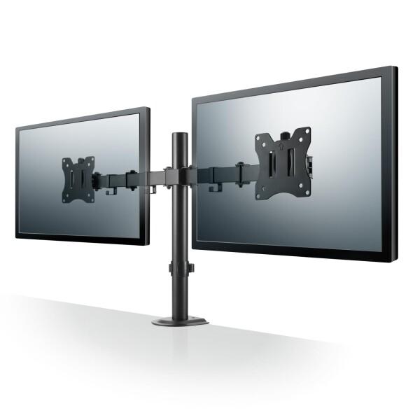 エレコム モニターアーム ディスプレイアーム ダブル ロング 17~32インチ対応 耐荷重9kg V...
