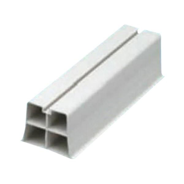 因幡電工 樹脂製エアコン据付台 プラロック 450×150×120 アイボリー PR-401-I