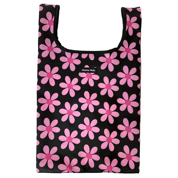 (ハンナフラ) エコバッグ M レトロフラワーピンク CECO-RFL01-M 約:横29.5×縦5...