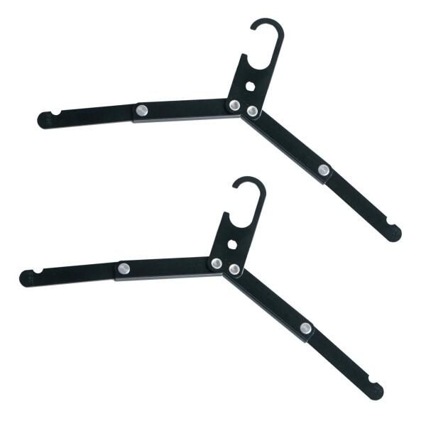 RODGERS 折りたたみハンガー アルミ素材 携帯ハンガー 旅行 ポータブル ハンガー 折り畳み式...