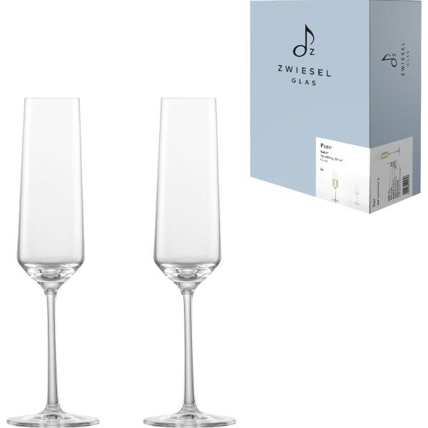 ツヴィーゼル グラス（ZWIESEL GLAS） シャンパングラス ピュア シャンパン・スパークリン