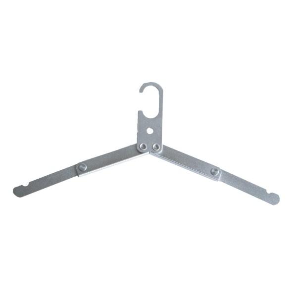 RODGERS 折りたたみハンガー アルミ素材 携帯ハンガー 旅行 ポータブル ハンガー 折り畳み