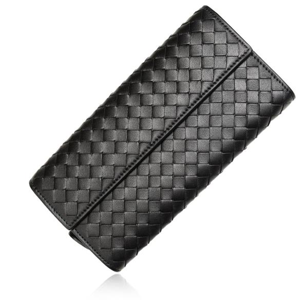 ボッテガヴェネタ 財布 長財布 ブラック BOTTEGA VENETA 150509 V001N 1...