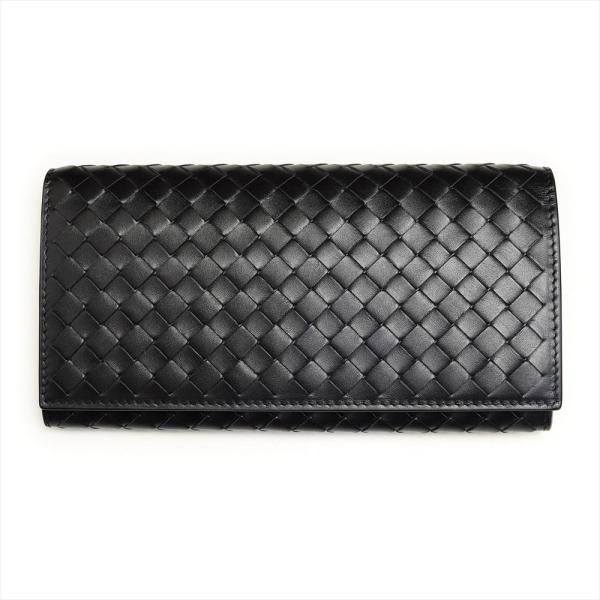 ボッテガヴェネタ 財布 長財布 メンズ ブラック BOTTEGA VENETA 156819 V46...