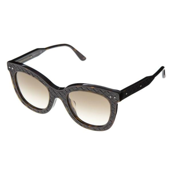 ボッテガヴェネタ サングラス アジアンフィット ユニセックス レンズ/ブラウン テンプル/ブラウン×...