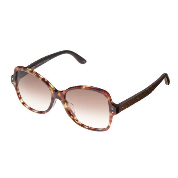 ボッテガヴェネタ サングラス アジアンフィット ユニセックス レンズ/ブラウン テンプル/ブラウン ...