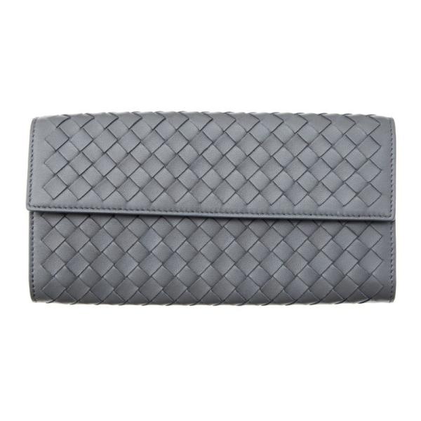 ボッテガヴェネタ 財布 長財布 レディース グレー BOTTEGA VENETA 150509 V0...
