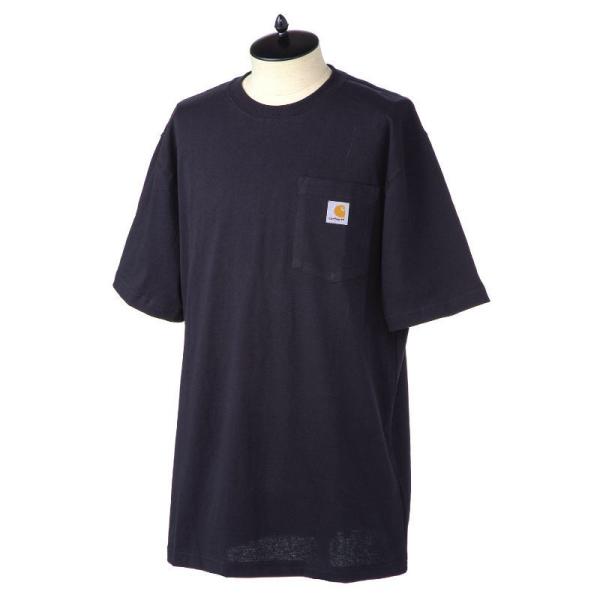 カーハート tシャツ メンズ Carhartt K87 BLACK ポイント利用 爆買