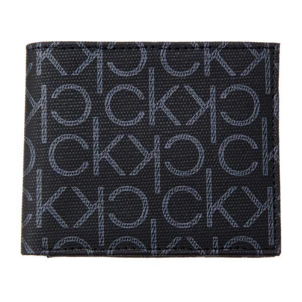 カルバンクライン CALVIN KLEIN 財布 メンズ 79463 BLACK 二つ折り財布 ポイ...