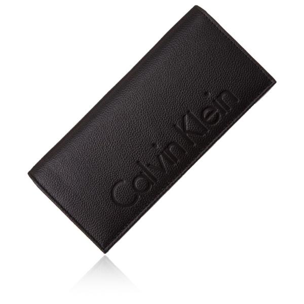 カルバンクライン CALVIN KLEIN 財布 メンズ 79473 BROWN ブラウン 長財布 ...