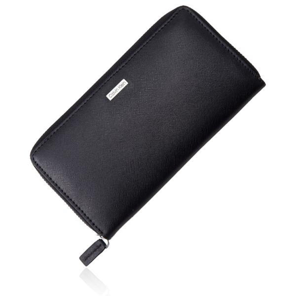 カルバンクライン CALVIN KLEIN 財布 メンズ 79865 BLACK ブラック ラウンド...