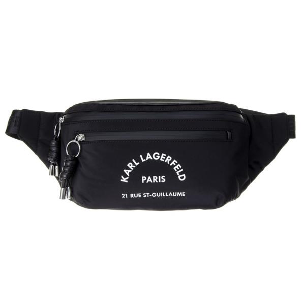 カールラガーフェルド ボディバッグ バッグ ブラック メンズ KARL LAGERFELD 96KW...