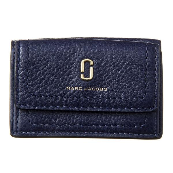 マークジェイコブス 三つ折り財布 財布 ネイビー レディース Marc Jacobs M001541...