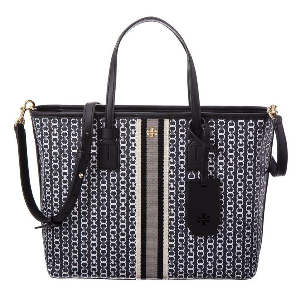 トリーバーチ ショルダー トートバッグ バッグ ブラックマルチ レディース TORY BURCH 5...
