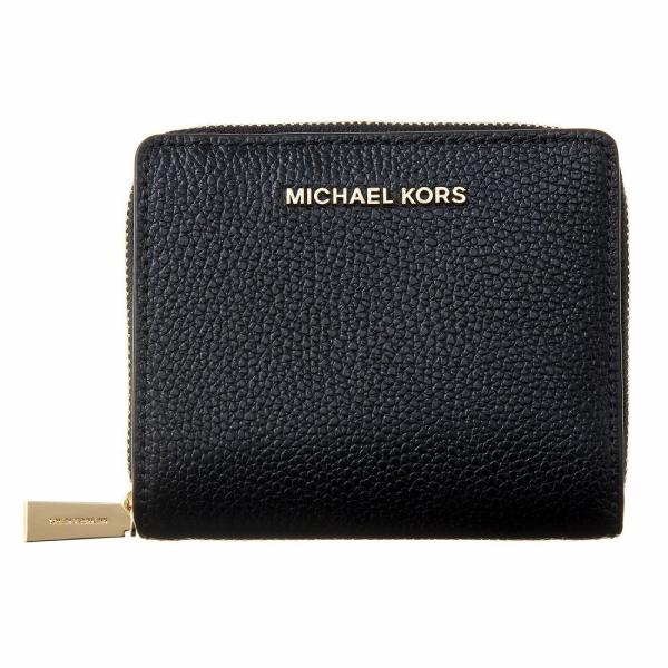 MICHAEL KORS マイケルコース 34F9GJ6Z8L 001 二つ折り財布 ブラック ポイ...