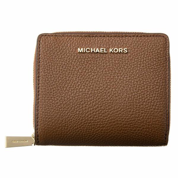 MICHAEL KORS マイケルコース 34F9GJ6Z8L 230 二つ折り財布 ブラウン ポイ...