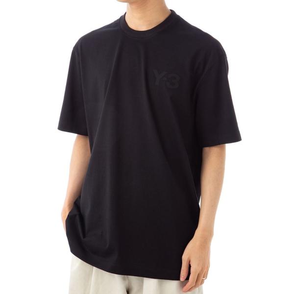 ワイスリー メンズ Tシャツ Y-3 FN3358 ブラック ヨウジヤマモト