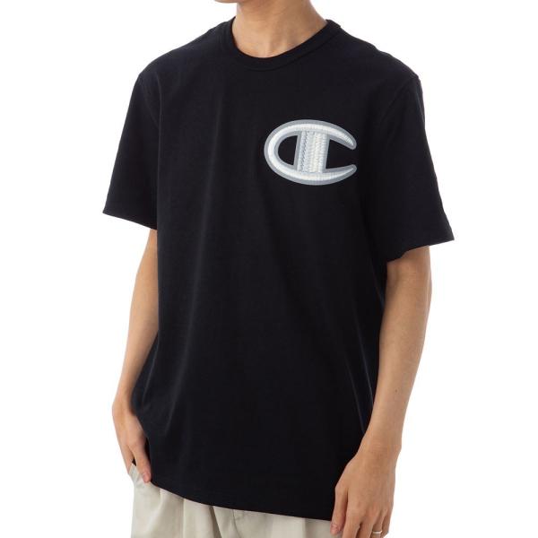 チャンピオン メンズ Tシャツ CHAMPION GT19Y07981 BKC ブラック L メール...