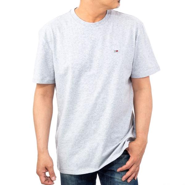 トミーヒルフィガー TOMMY HILFIGER Tシャツ DM0DM06061038 グレー メー...