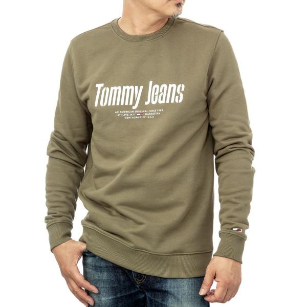 トミージーンズ TOMMY JEANS トレーナー DM0DM08132L8Q メンズ スウェット ...