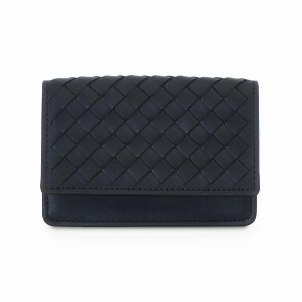 BOTTEGA VENETA ボッテガヴェネタ 529121 V4651 1000 カードケース ブ...