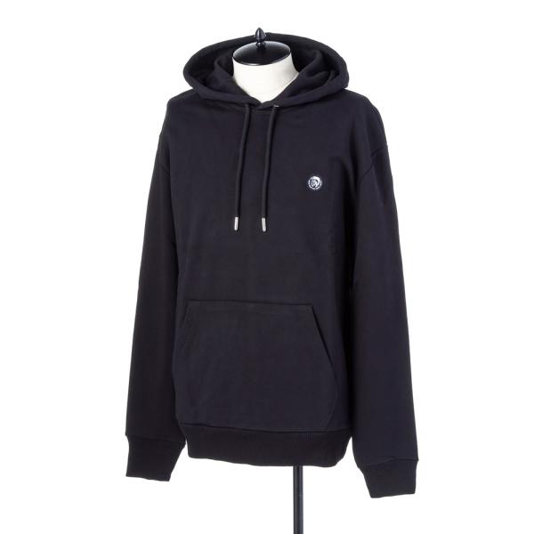 ディーゼル パーカー 00SHEF 0NAUW 900 ブラック DIESEL メンズ スウェット ...
