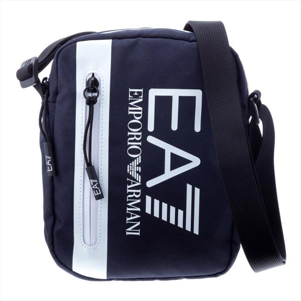 イーエーセブン ショルダーバッグ 275665 CC982 01938 NIGHT BLUE/WHI...