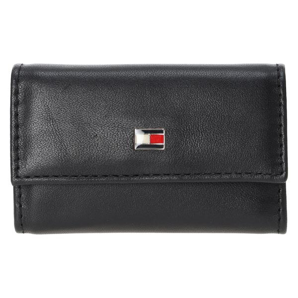 トミーヒルフィガー キーケース 31TL17X002 001 ブラック TOMMY HILFIGER...