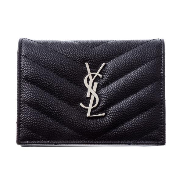 サンローラン パリ SAINT LAURENT 530841 BOWA2 1000 カードケース ポ...