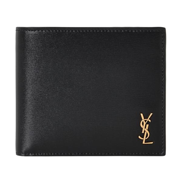 サンローラン 二つ折り財布 610193 02G0W 1000 ブラック SAINT LAURENT...