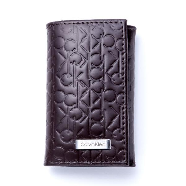 カルバンクライン Calvin Klein 74284 BROWN キーケース ポイント利用 爆買