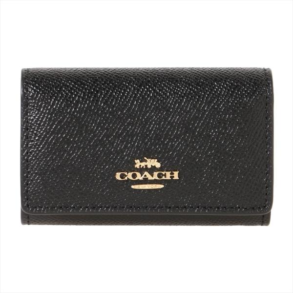 コーチ アウトレット キーケース 76741 IMBLK ブラック レディース COACH OUTL...