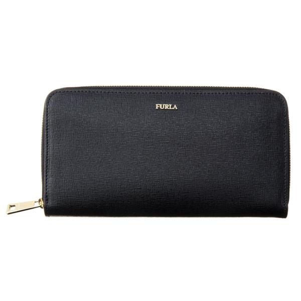 フルラ ラウンドファスナー長財布 907853 Black レディース FURLA ポイント利用 爆...