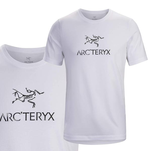 アークテリクス Tシャツ 24013 WHITE 半袖 クルーネック ロゴ メンズ ホワイト ARC...