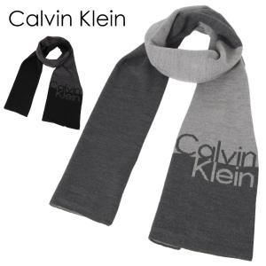 カルバンクライン スカーフ マフラー CK200045C メンズ CALVIN KLEIN Black ブラック Gray グレー｜offprice