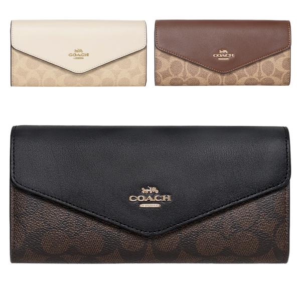 コーチアウトレット 長財布 エンベロープ CX160 COACH OUTLET 財布 レディース シ...